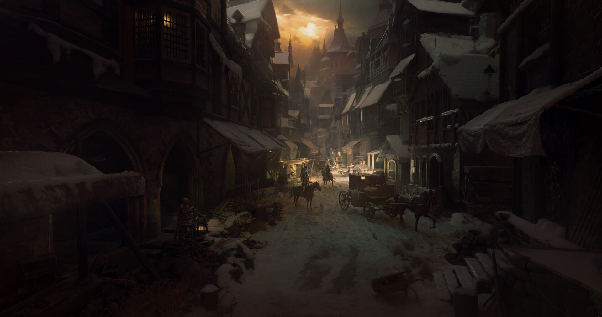 Realtime Game Ready Environment wireframe